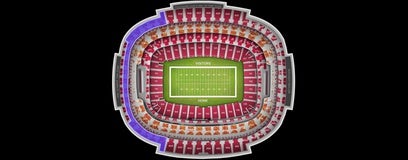 Seat view from Upper Endzone