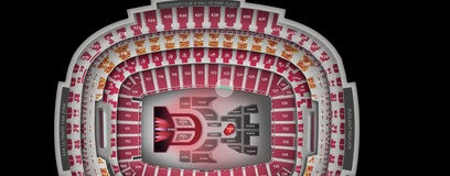 Seat view from Dream Seats