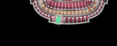 Seat view from Upper