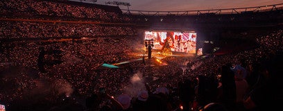 Seat view from Zone B Club