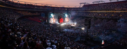 Seat view from Zone D Club