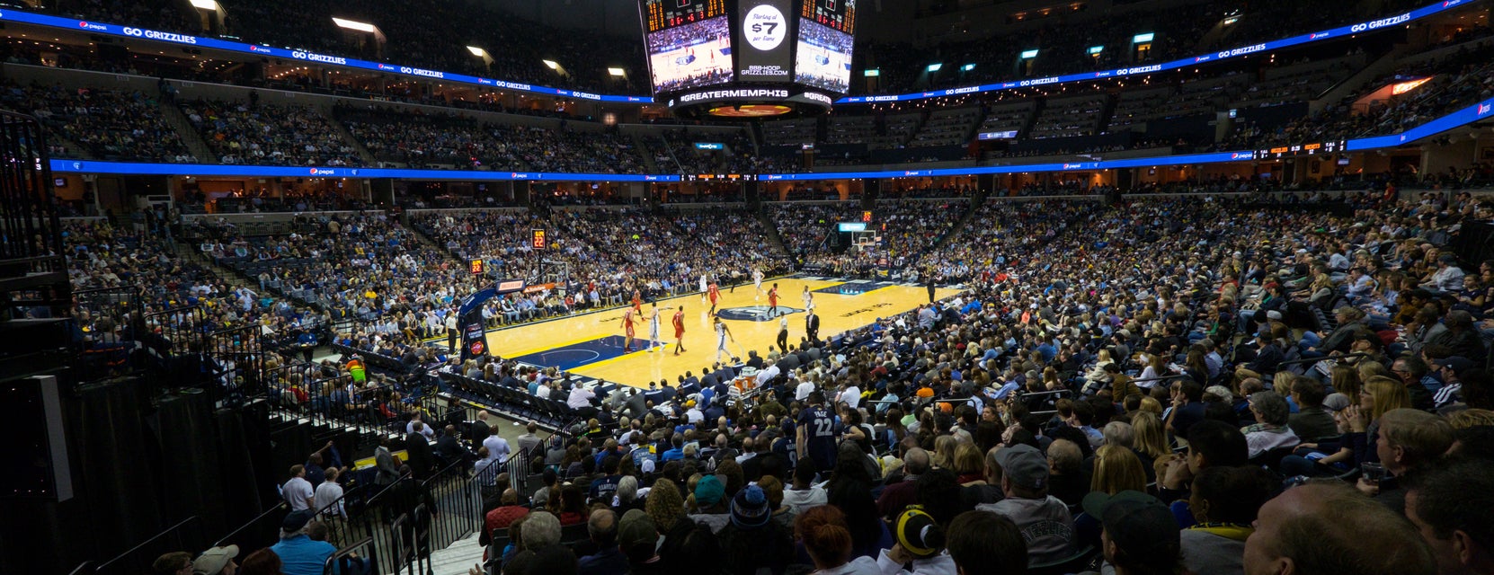 Seat view from Plaza Corner