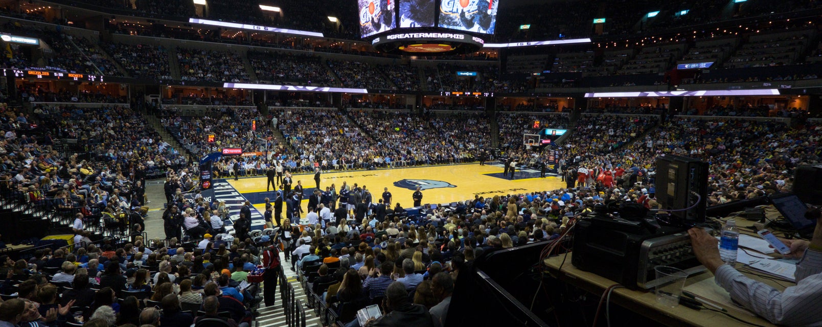 Seat view from Plaza Center