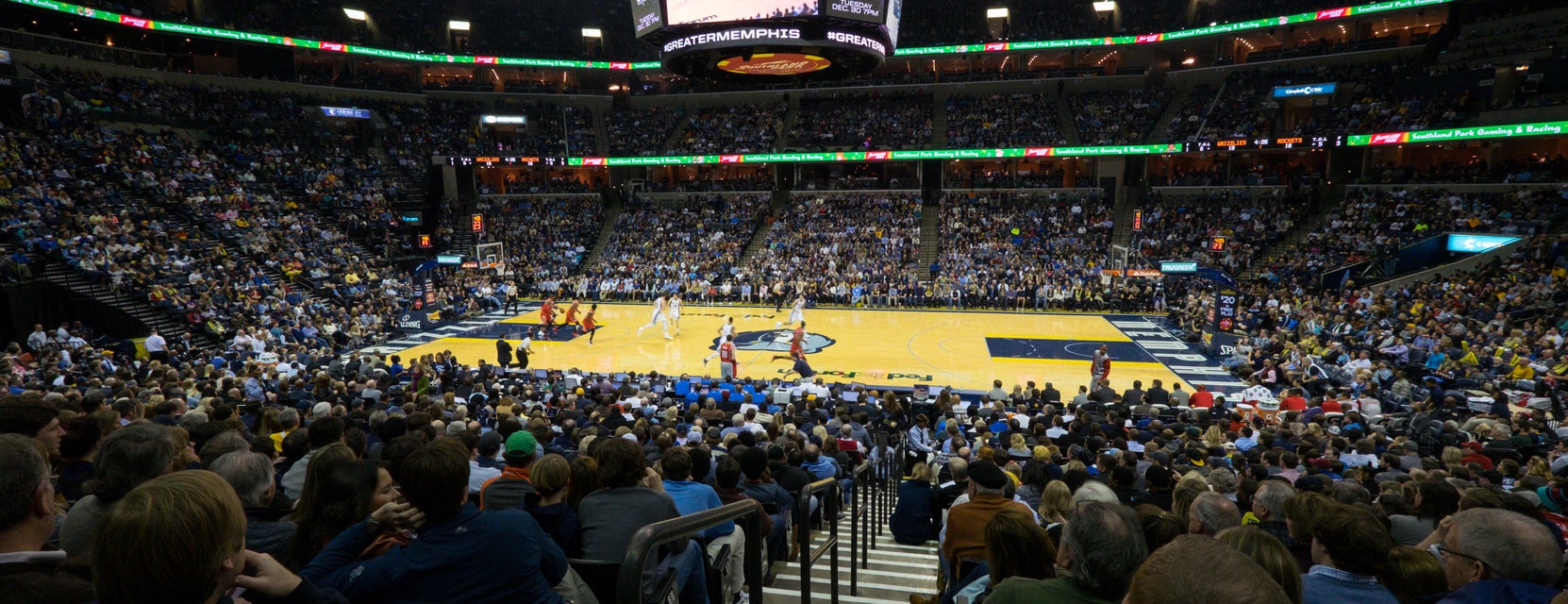 Seat view from Plaza Center