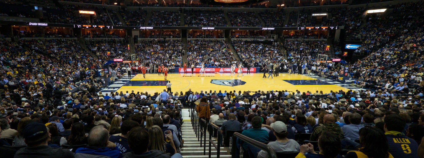 Seat view from Plaza Center