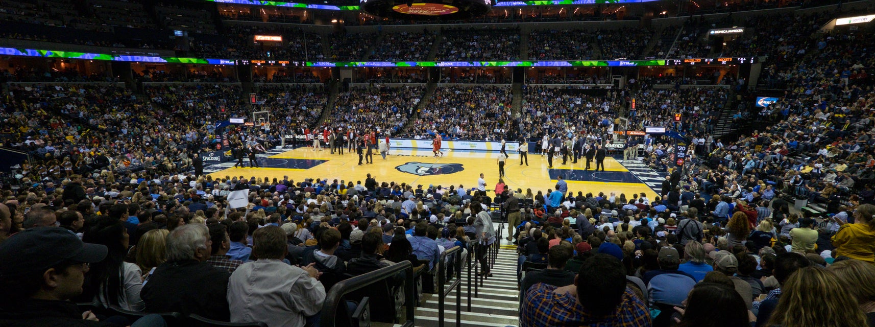 Seat view from Plaza Center