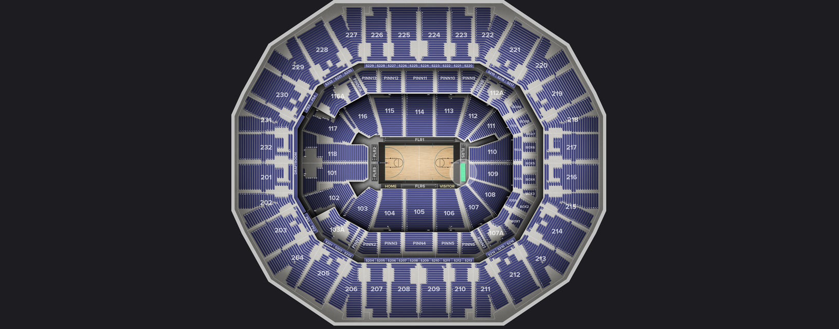Seat view from Floor