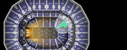 Seat view from Plaza Corner