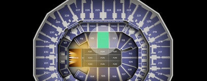 Seat view from Plaza Center 114