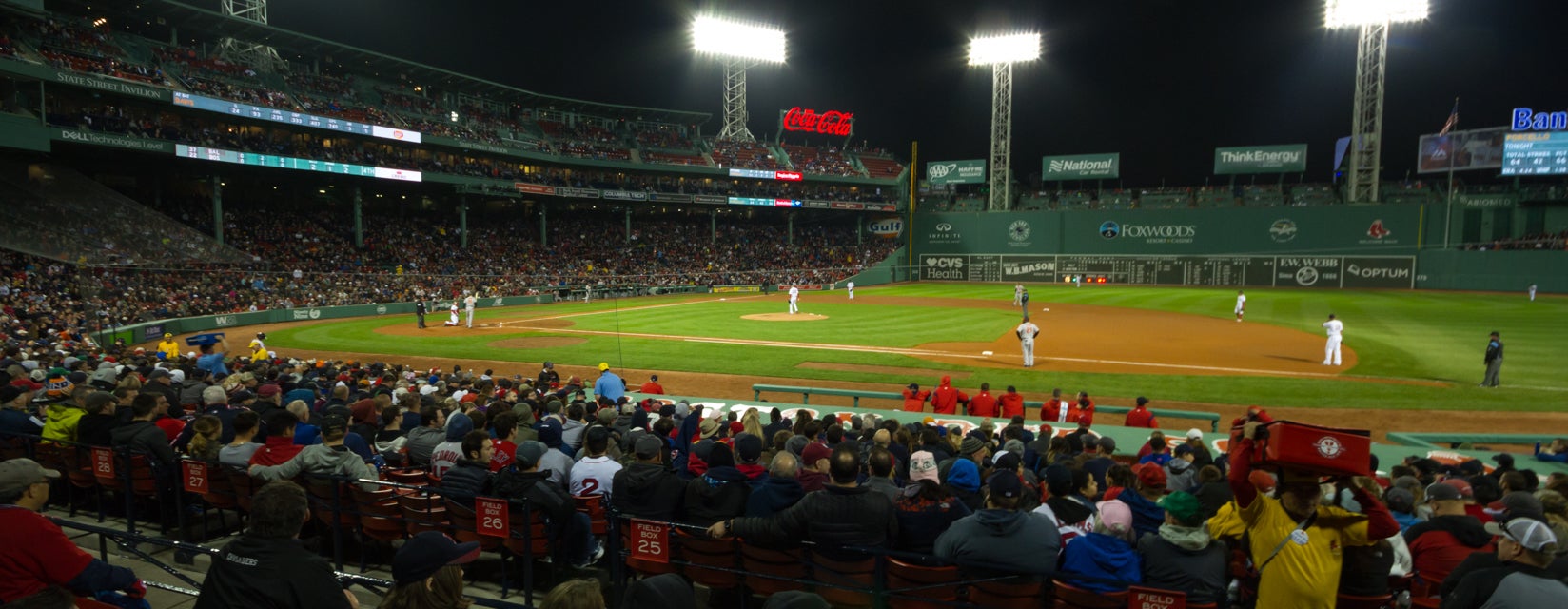 Seat view from Loge Box