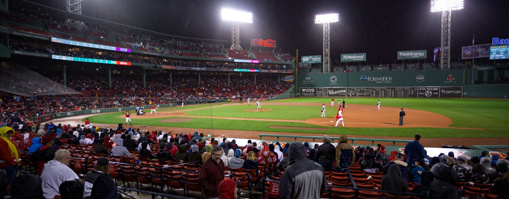 Seat view from Loge Box
