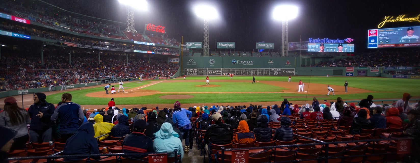 Seat view from Loge Box