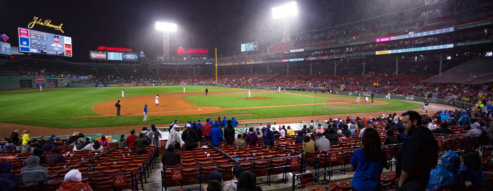 Seat view from Loge Box