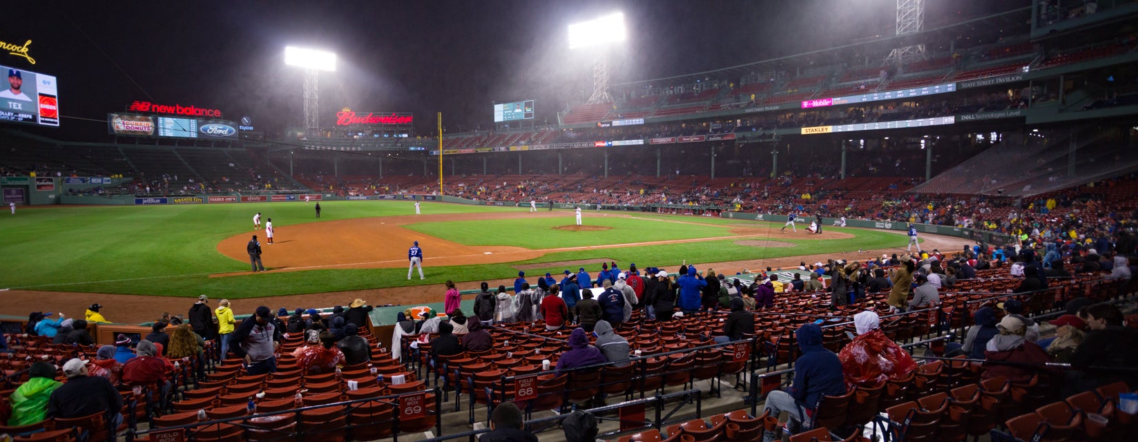Seat view from Loge Box