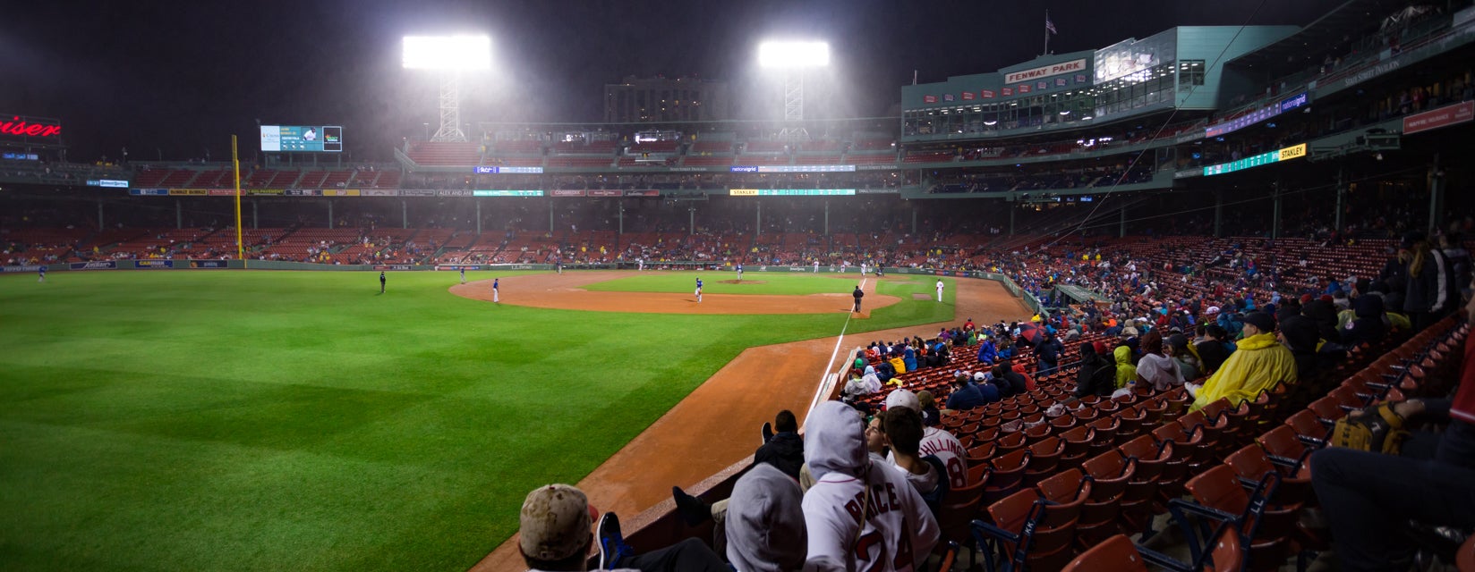 Seat view from Loge Box