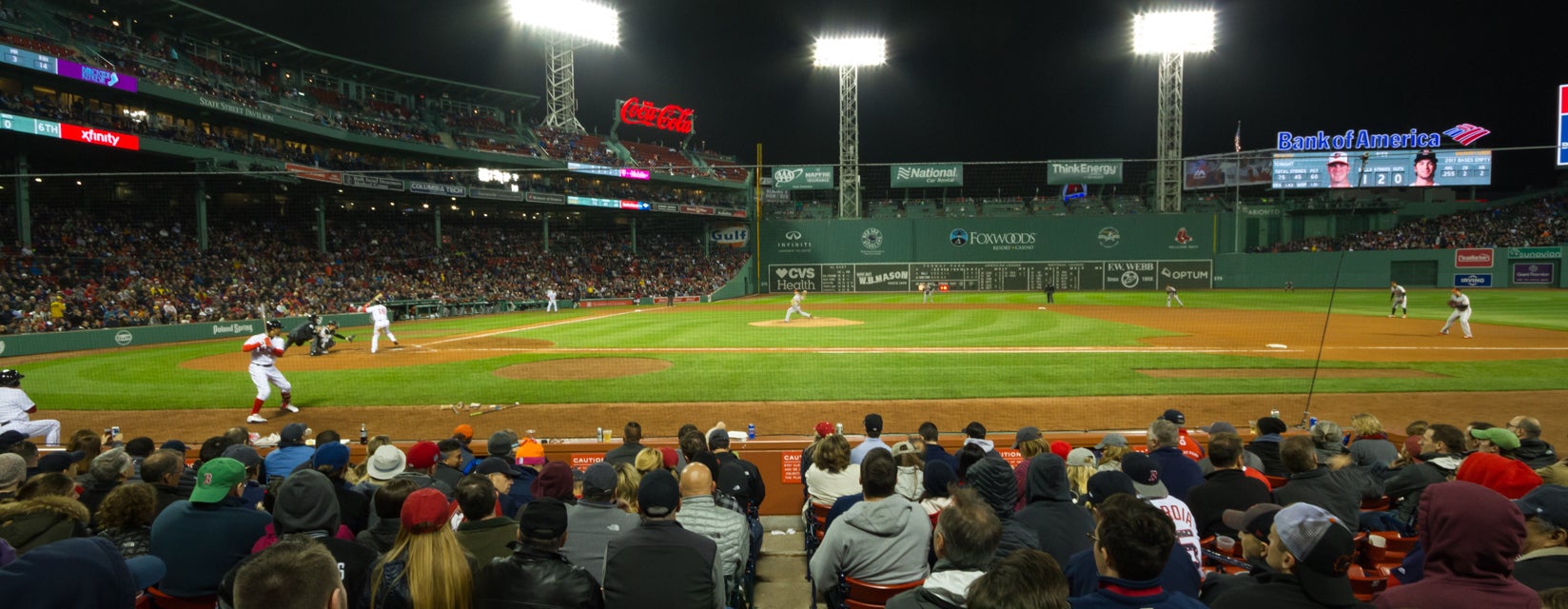 Seat view from Dugout Box