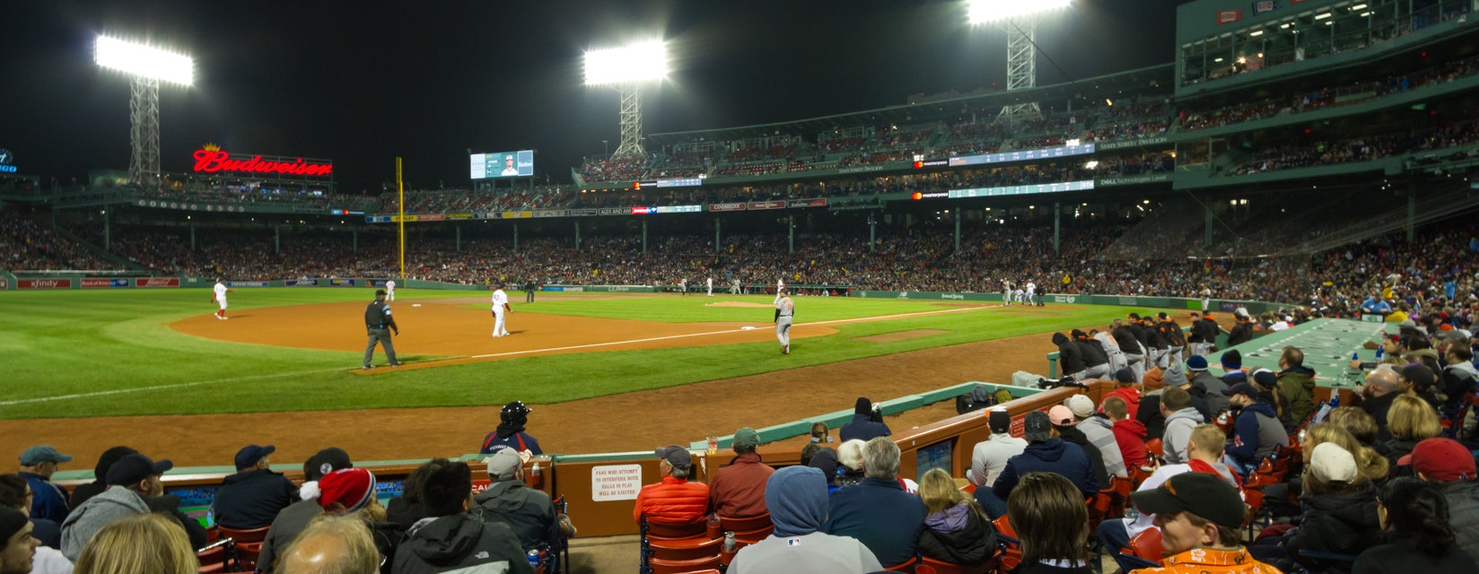 Seat view from Field Box