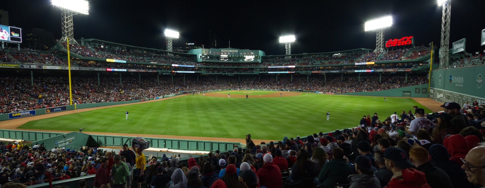 Seat view from Bleachers