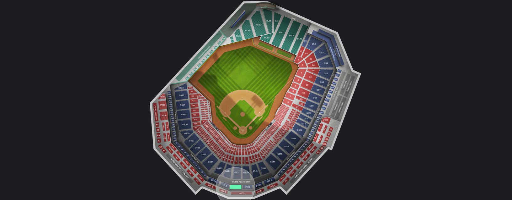Seat view from Section