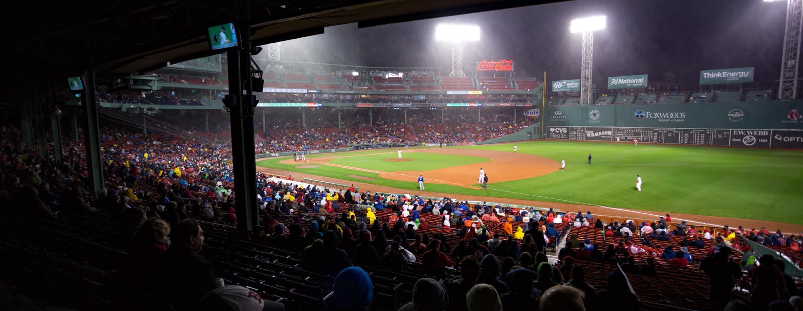 Seat view from Infield Grandstand