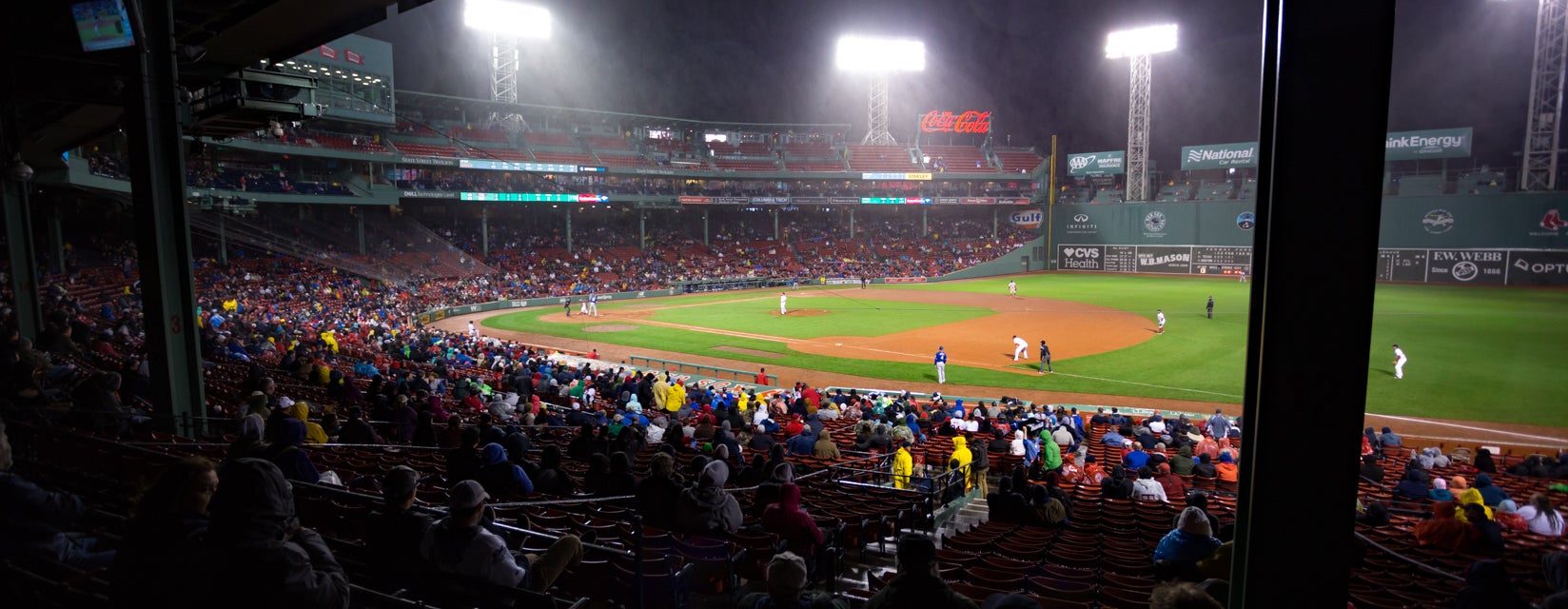 Seat view from Infield Grandstand