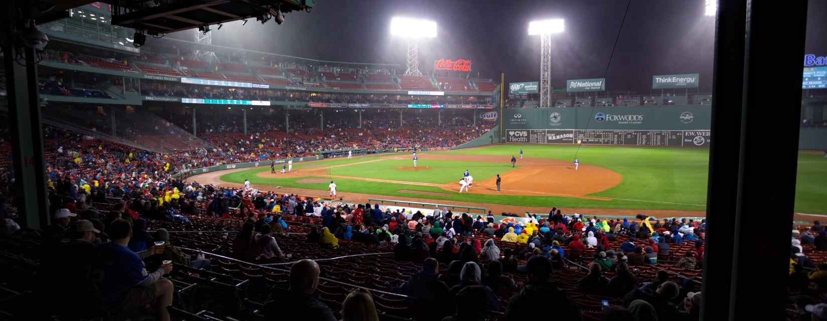 Seat view from Infield Grandstand