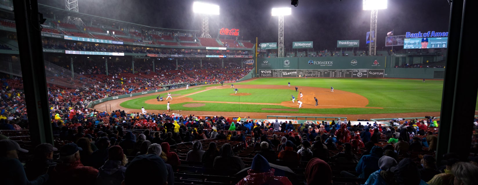 Seat view from Infield Grandstand