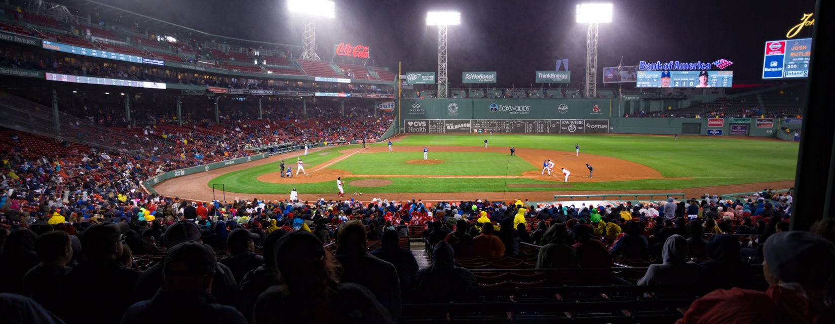 Seat view from Infield Grandstand