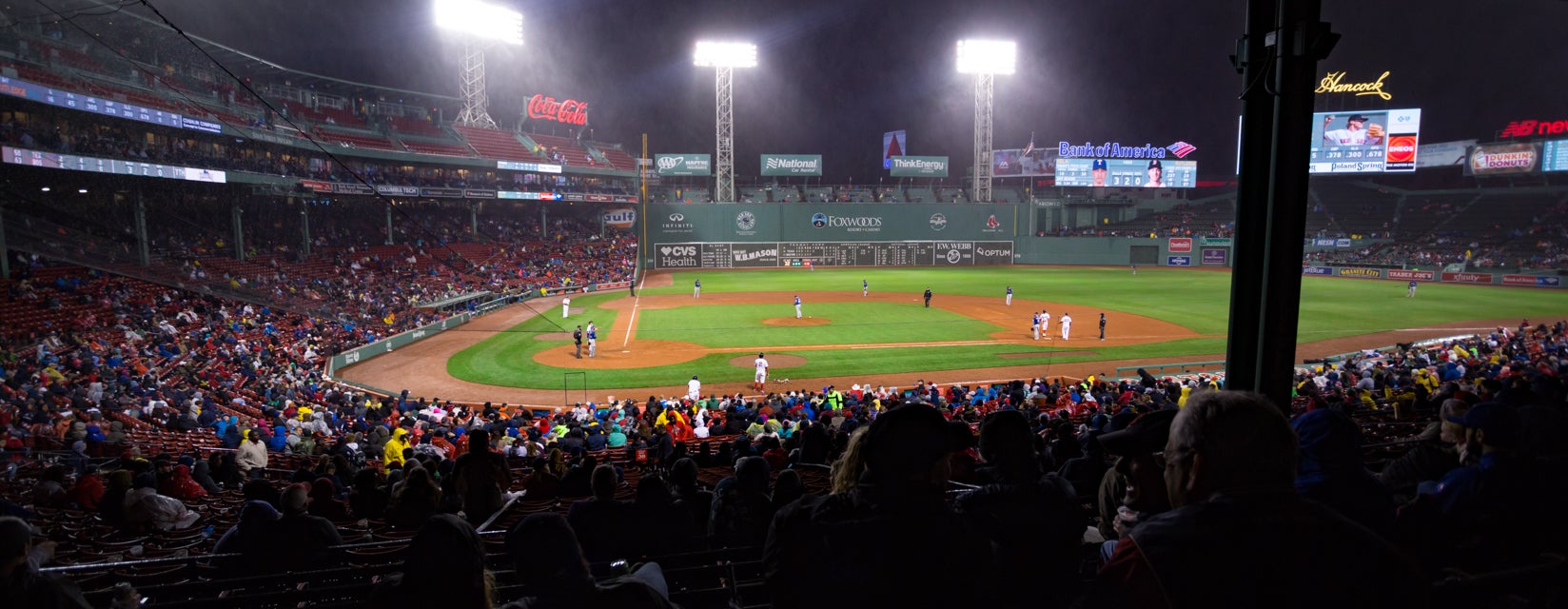 Seat view from Infield Grandstand