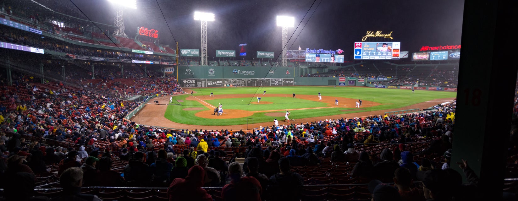 Seat view from Infield Grandstand