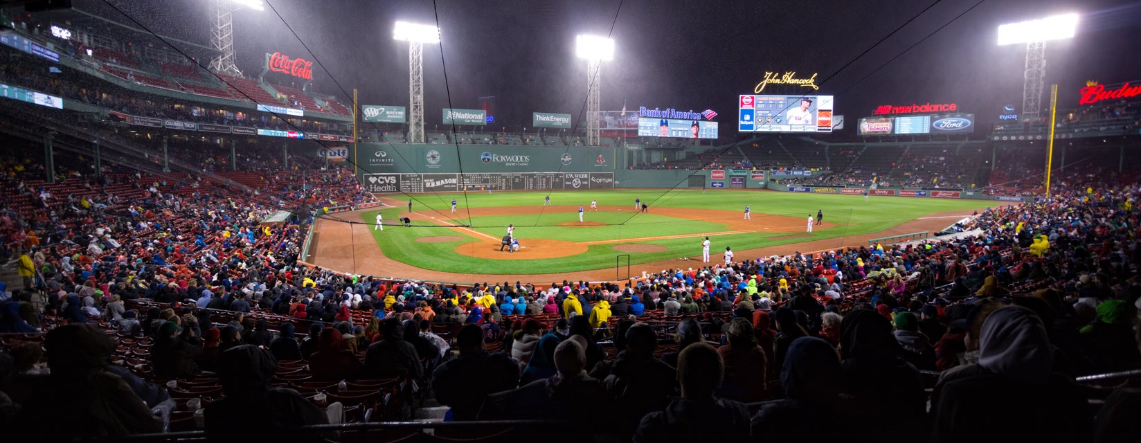 Seat view from Infield Grandstand