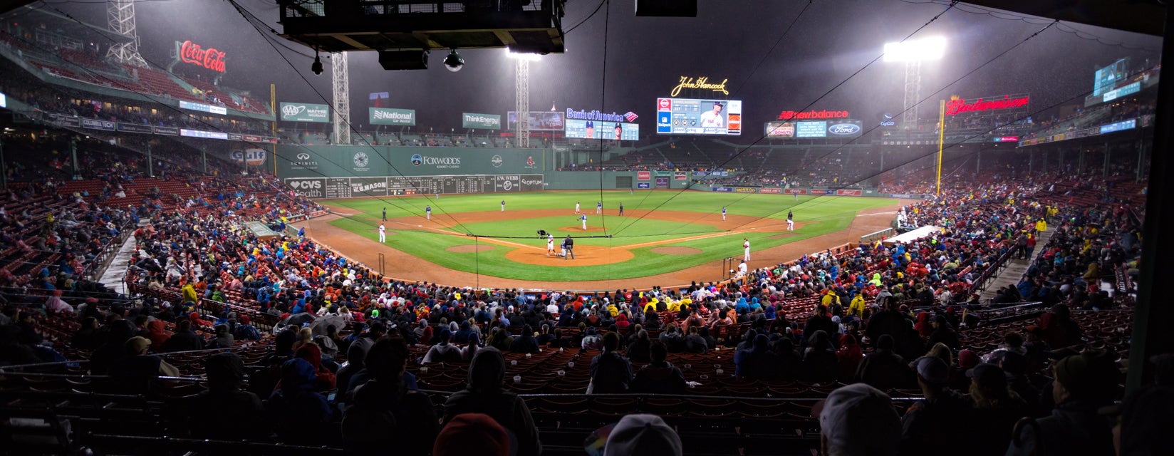 Seat view from Infield Grandstand