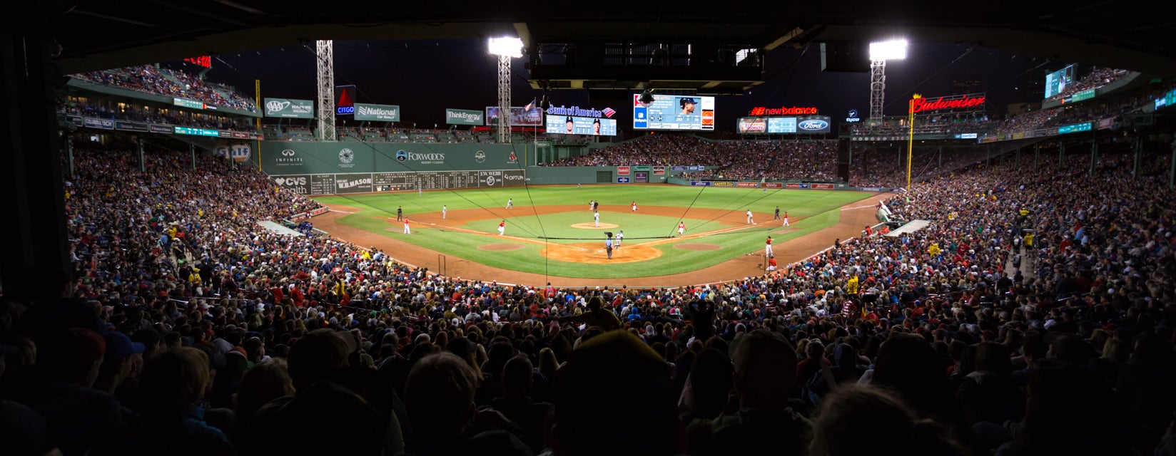 Seat view from Infield Grandstand
