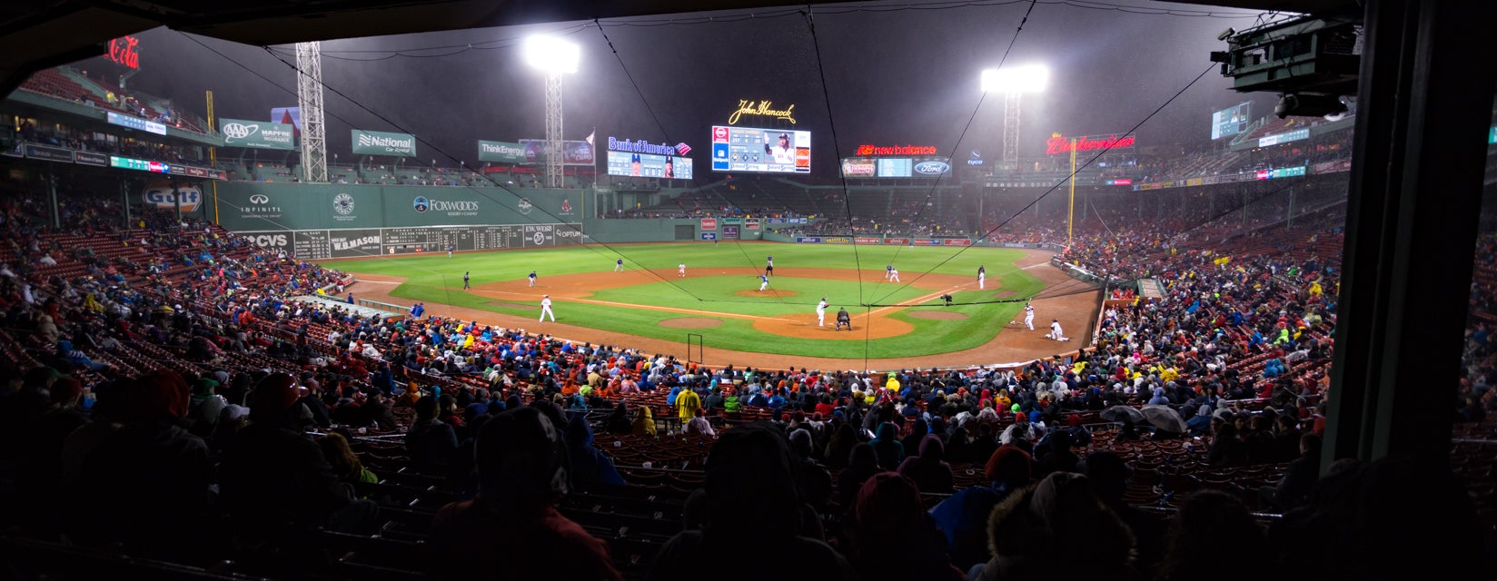 Seat view from Infield Grandstand