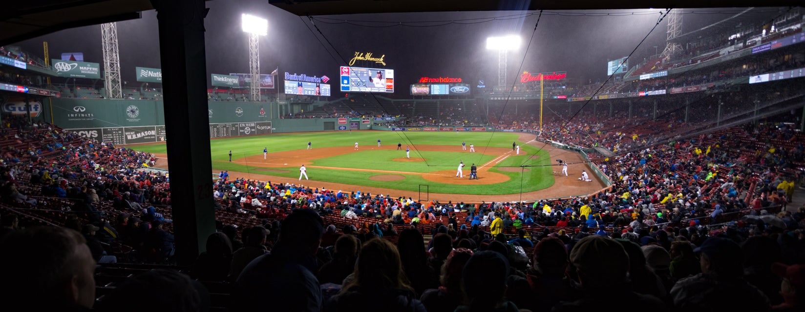 Seat view from Infield Grandstand