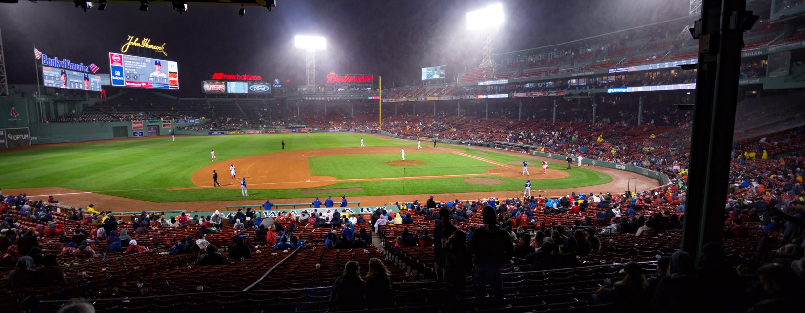 Seat view from Infield Grandstand