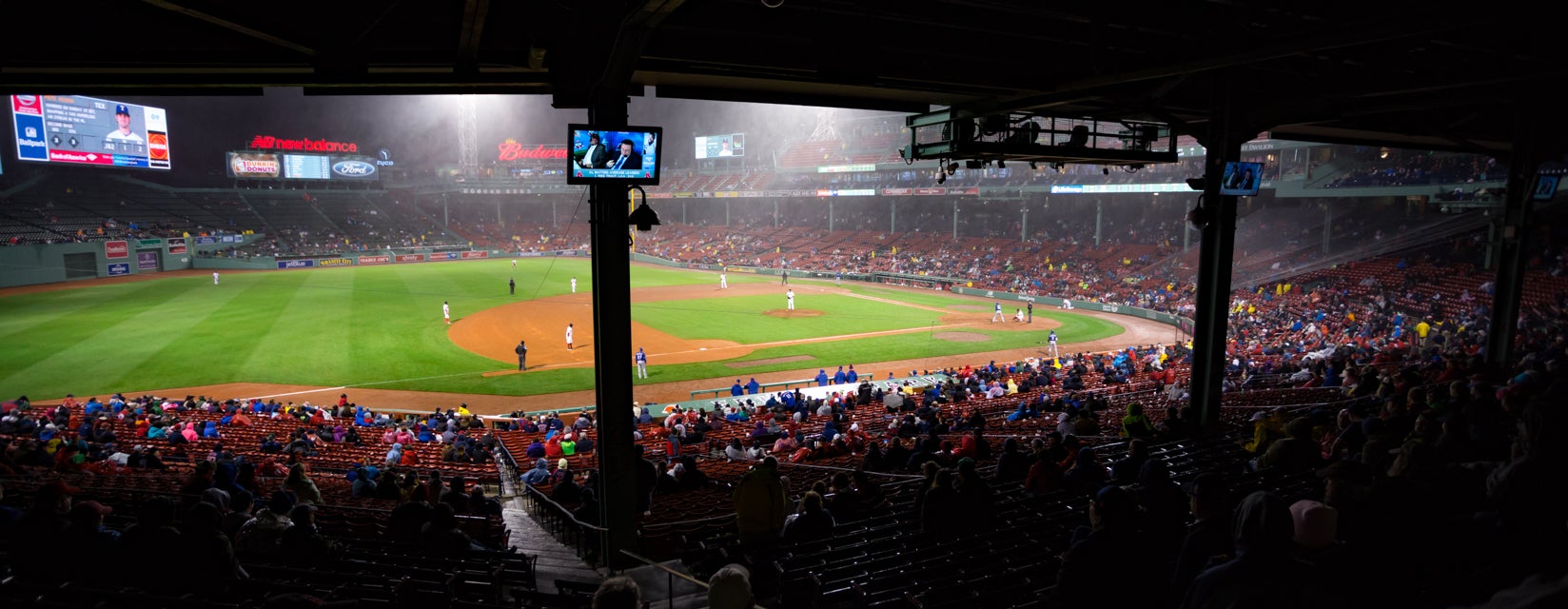 Seat view from Infield Grandstand