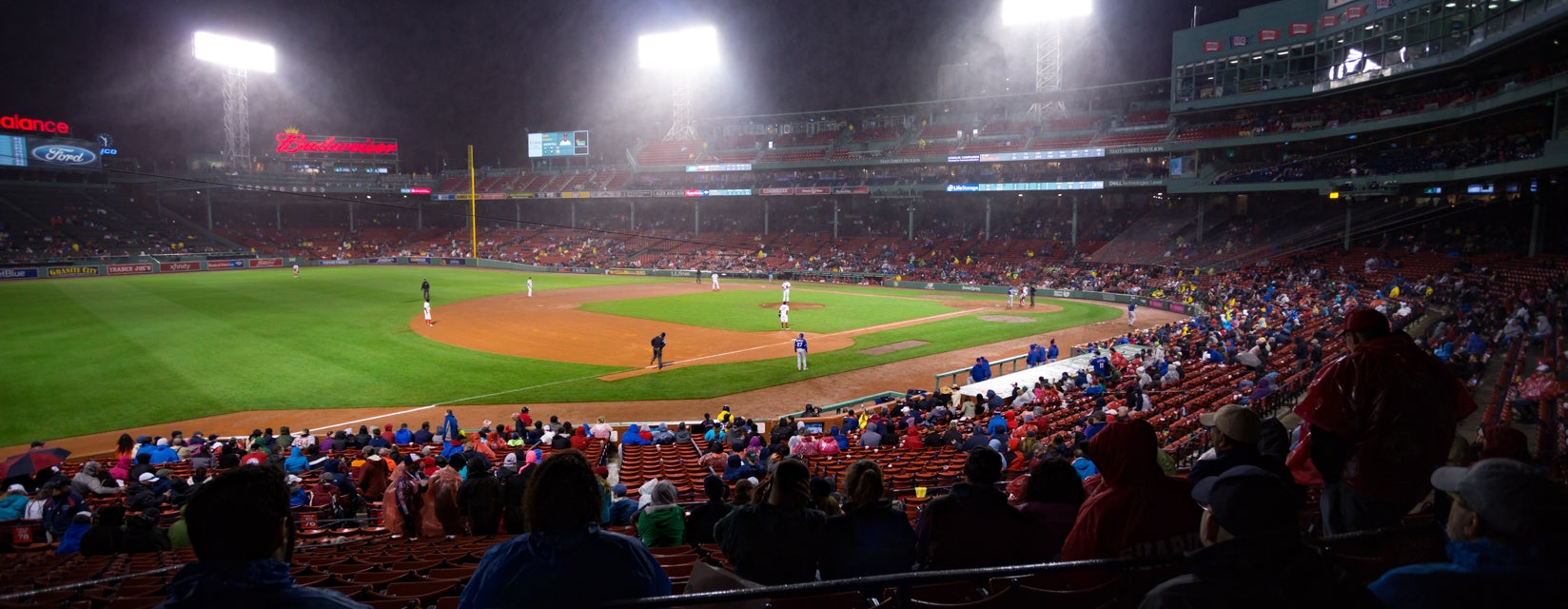 Seat view from Infield Grandstand
