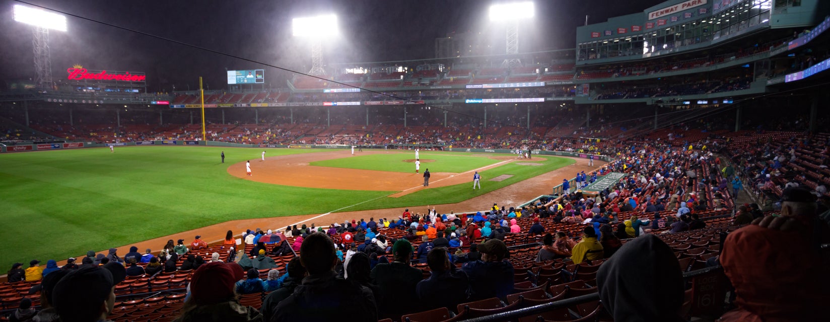 Seat view from Infield Grandstand