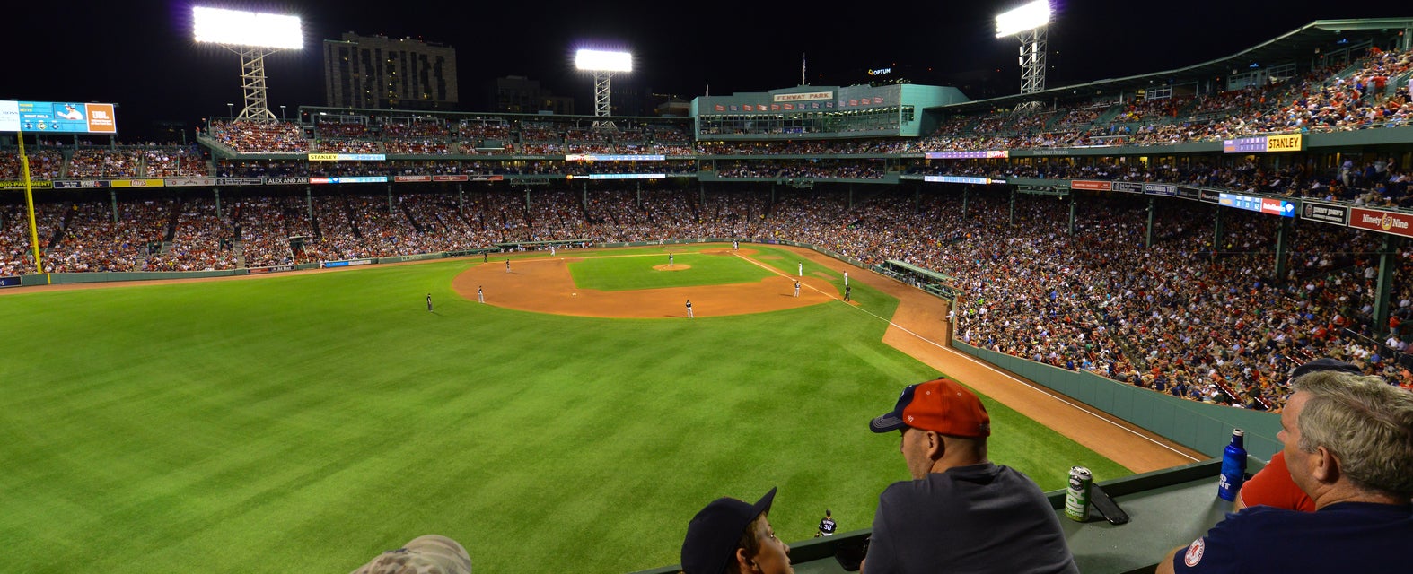 Seat view from Monster Seats