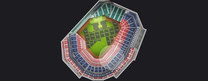 Seat view from Loge Box