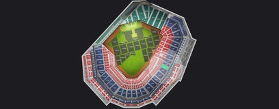 Seat view from Infield Grandstand