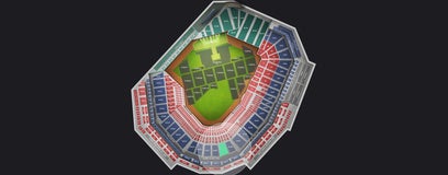 Seat view from Infield Grandstand