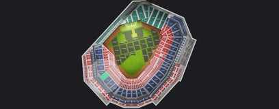 Seat view from Infield Grandstand