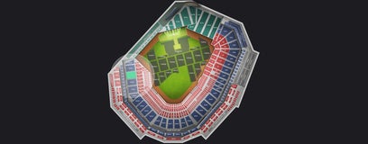 Seat view from Infield Grandstand