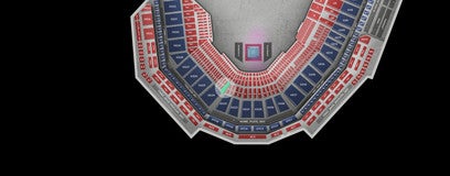 Seat view from Loge Box