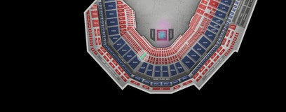 Seat view from Loge Box
