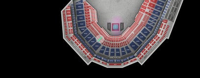 Seat view from Loge Box