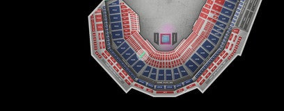 Seat view from Loge Box