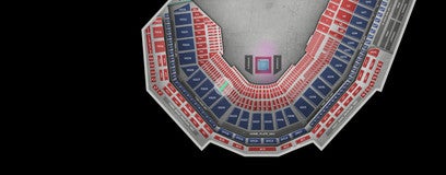 Seat view from Loge Box